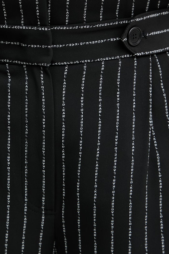 Karl Lagerfeld szorty eleganckie damskie czarny B2W10003