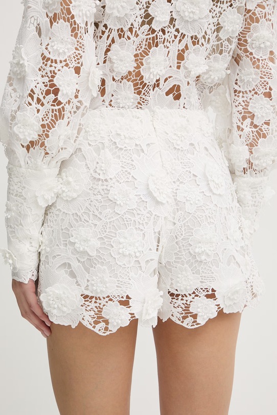 Odzież Bardot szorty damskie ażurowe 60374PB beżowy