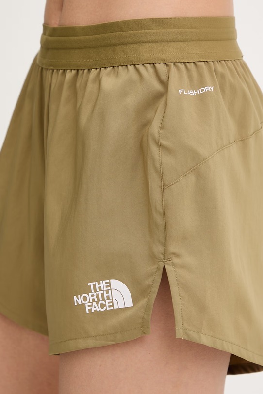 The North Face szorty sportowe damskie LIGHTBRIGHT zielony NF0A8FZG2EL1