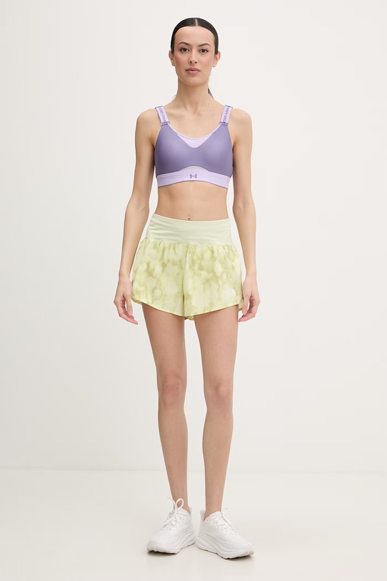 The North Face szorty sportowe damskie SUNRISER NF0A8GYPJZ01 żółty SS26