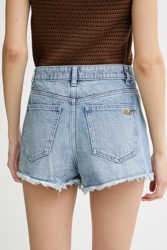 Ρούχα MICHAEL Michael Kors σορτς γυναικεία ντένιμ MS6900MLAA μπλε