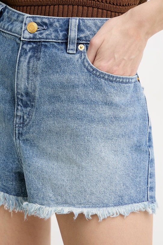 MICHAEL Michael Kors σορτς γυναικεία ντένιμ μπλε MS6900MLAA