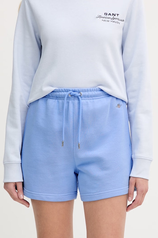 Gant pantaloni scurți pentru femei, din bumbac albastru 4200273