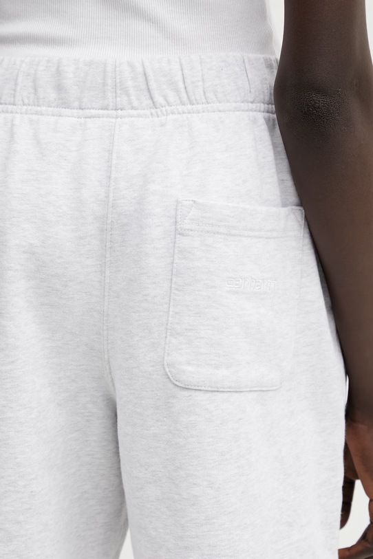Carhartt WIP W' Brenta Sweat Short szorty dresowe bawełniane damskie szary I036292.00T60