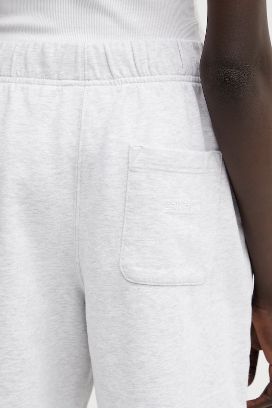 Carhartt WIP W' Brenta Sweat Short szorty dresowe bawełniane damskie szary I036292.00T60