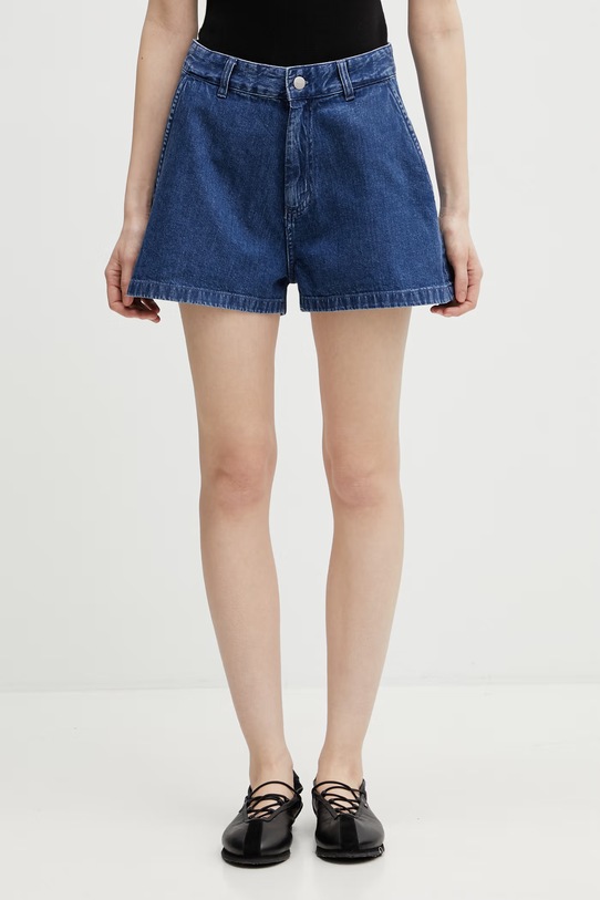 Carhartt WIP W' Lova Short szorty jeansowe damskie niebieski I036286.106