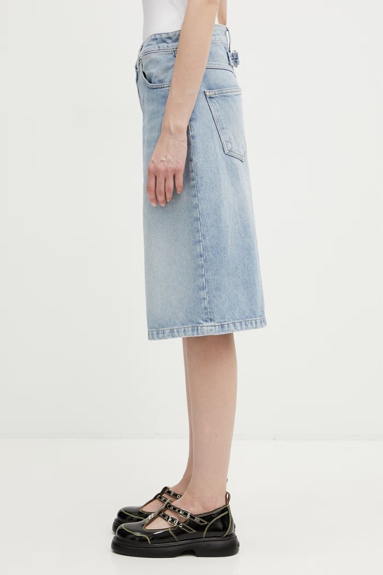 Carhartt WIP W' Belmont Short szorty bawełniane damskie I036598.01WU niebieski SS26