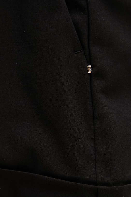 Sportmax Spxghiera elegantne kratke hlače od vune za žene crna 2612141011600