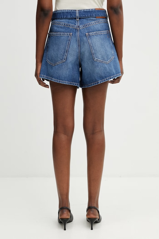 Odzież Sportmax Spxfiesta szorty jeansowe damskie 2612141022600 niebieski