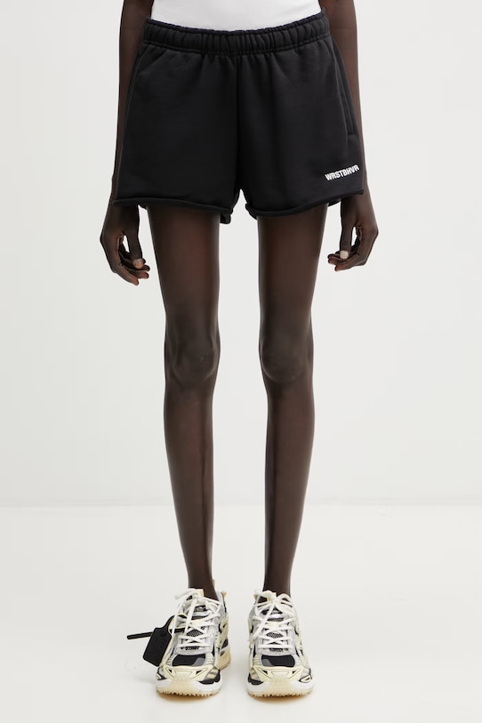 WRSTBHVR Itia pantaloni scurți de trening pentru femei negru W9026TT.3444