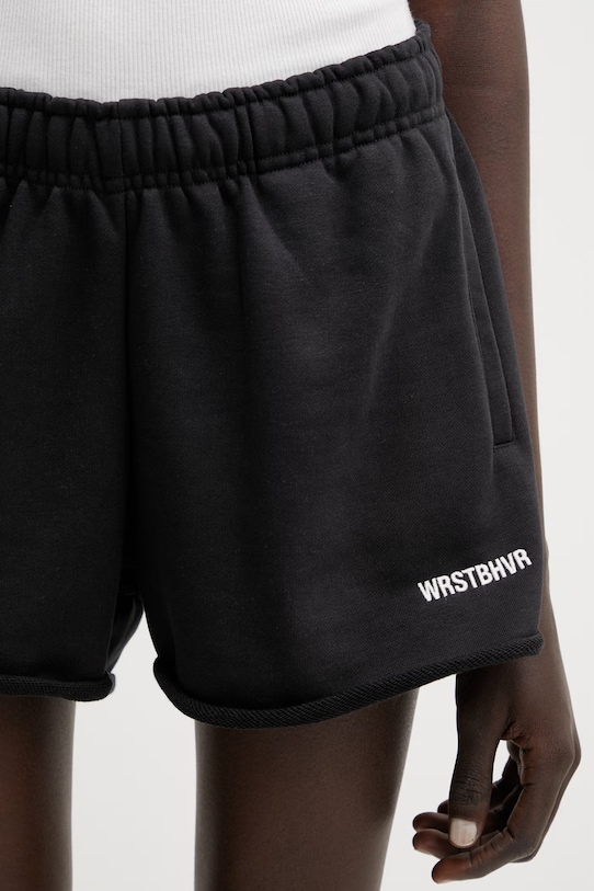 WRSTBHVR Itia pantaloni scurți de trening pentru femei negru W9026TT.3444