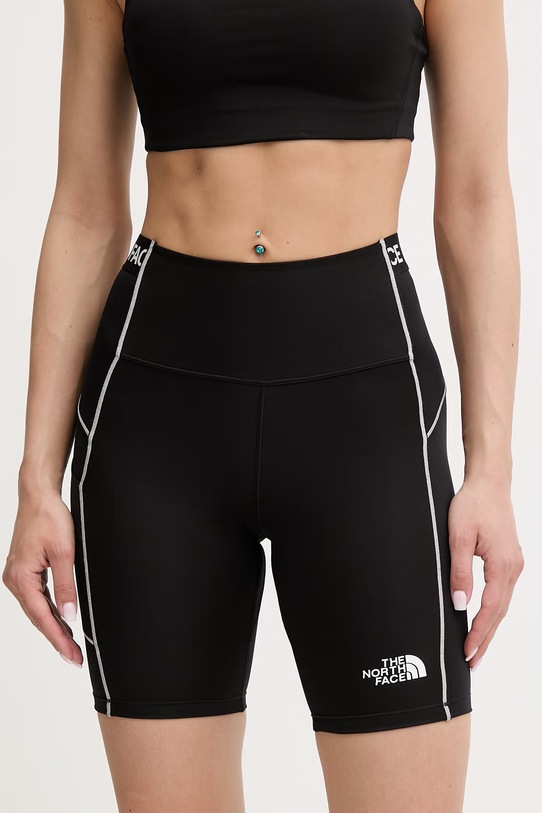 The North Face szorty sportowe damskie CAMBRENA czarny NF0A8G1FJK31