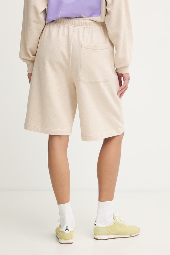 Odzież Marimekko szorty dresowe damskie bawełniane 095470 beżowy