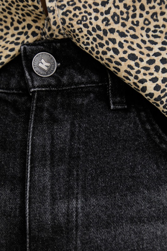 Kaotiko szorty damskie jeansowe czarny AS015.01.K002