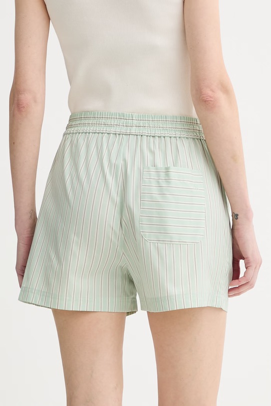 Îmbrăcăminte rag & bone pantaloni scurți pentru femei, din bumbac Marvin RAD326S9MCO verde