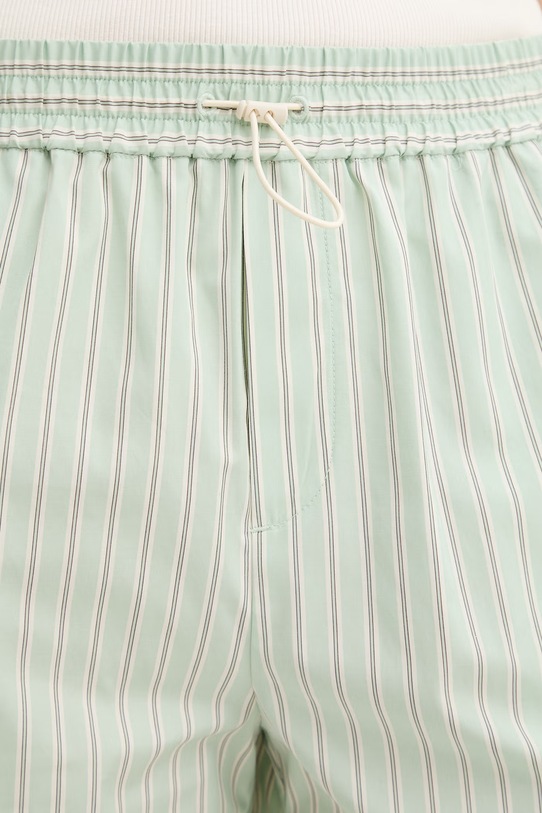 rag & bone pantaloni scurți pentru femei, din bumbac Marvin verde RAD326S9MCO