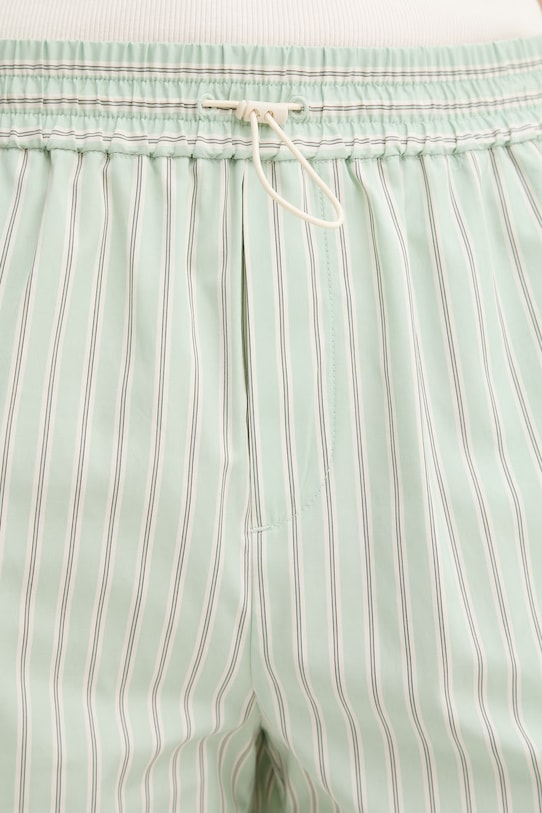 rag & bone pantaloni scurți pentru femei, din bumbac Marvin verde RAD326S9MCO