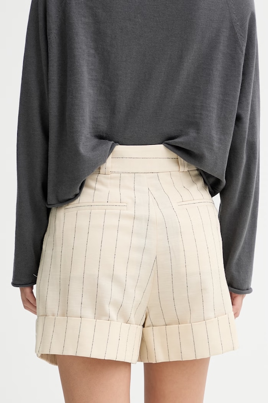 Îmbrăcăminte Rag & Bone pantaloni scurți pentru femei, din in Neila RA0U26S9MSW bej