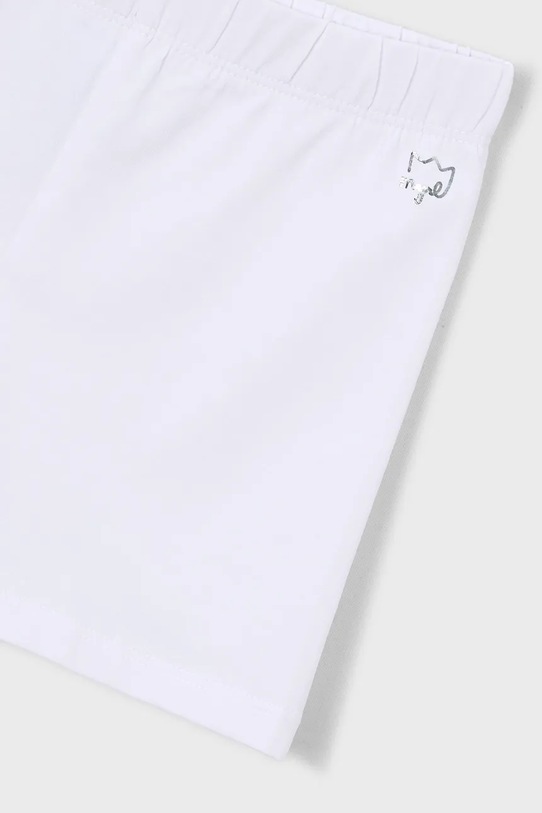 Dziewczynka Mayoral szorty dziecięce 212.6L.Mini.PPY2 biały