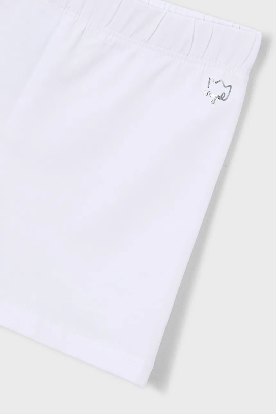 Dziewczynka Mayoral szorty dziecięce 212.6L.Mini.PPY2 biały
