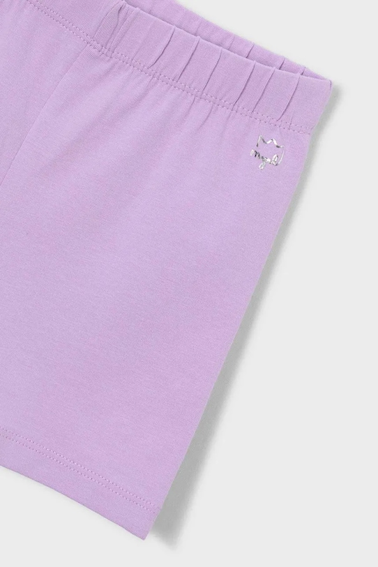 Dziewczynka Mayoral szorty dziecięce 212.6L.Mini.PPY2 fioletowy