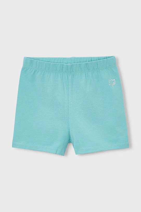 Mayoral szorty dziecięce z elastanem turkusowy 212.6L.Mini.PPY2