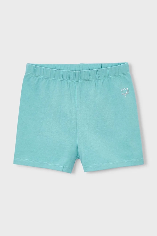 Mayoral szorty dziecięce z elastanem turkusowy 212.6L.Mini.PPY2