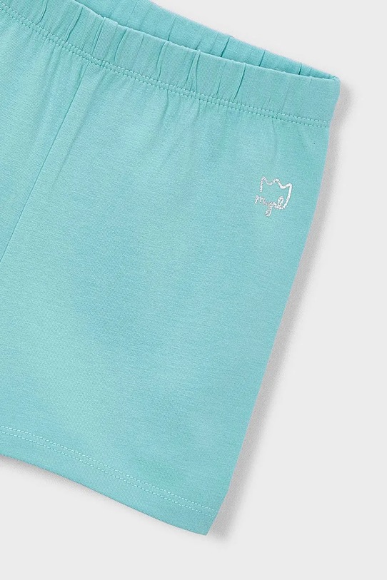 Dziewczynka Mayoral szorty dziecięce 212.6L.Mini.PPY2 turkusowy