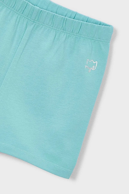 Dziewczynka Mayoral szorty dziecięce 212.6L.Mini.PPY2 turkusowy