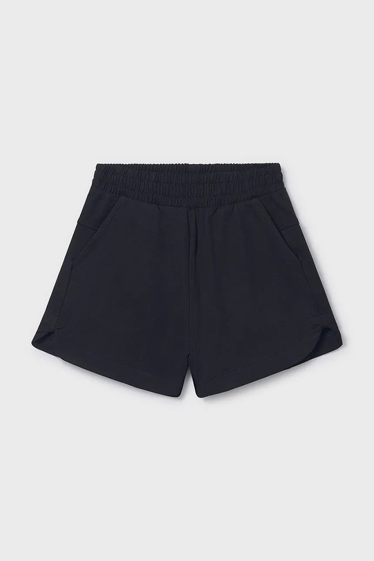 Mayoral szorty dziecięce z elastanem czarny 272.8H.Junior.PPY2