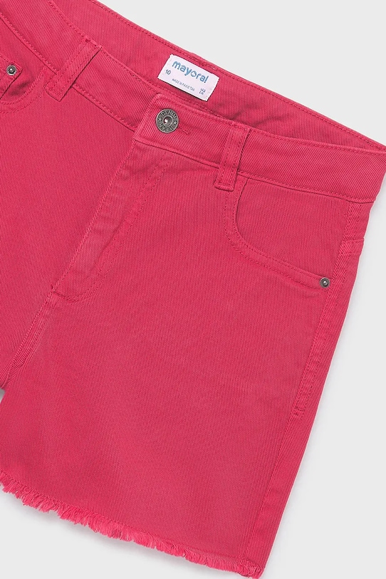 Mayoral szorty jeansowe dziecięce różowy 275.8G.Junior.PPY2