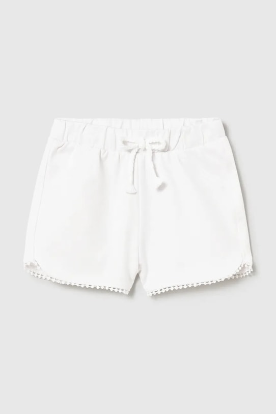 Mayoral szorty dziecięce z elastanem biały 603.4H.Baby.PPY2