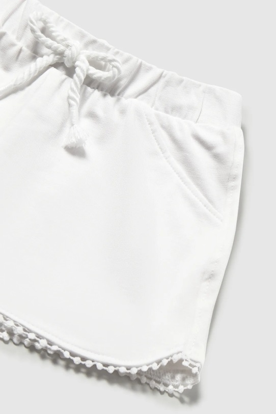 Dziewczynka Mayoral szorty dziecięce 603.4H.Baby.PPY2 biały