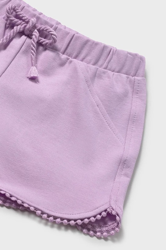 Dievča Detské krátke nohavice Mayoral 603.4H.Baby.PPY2 fialová