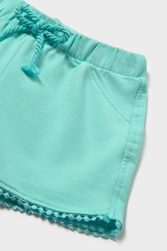 Dziewczynka Mayoral szorty dziecięce 603.4H.Baby.PPY2 turkusowy