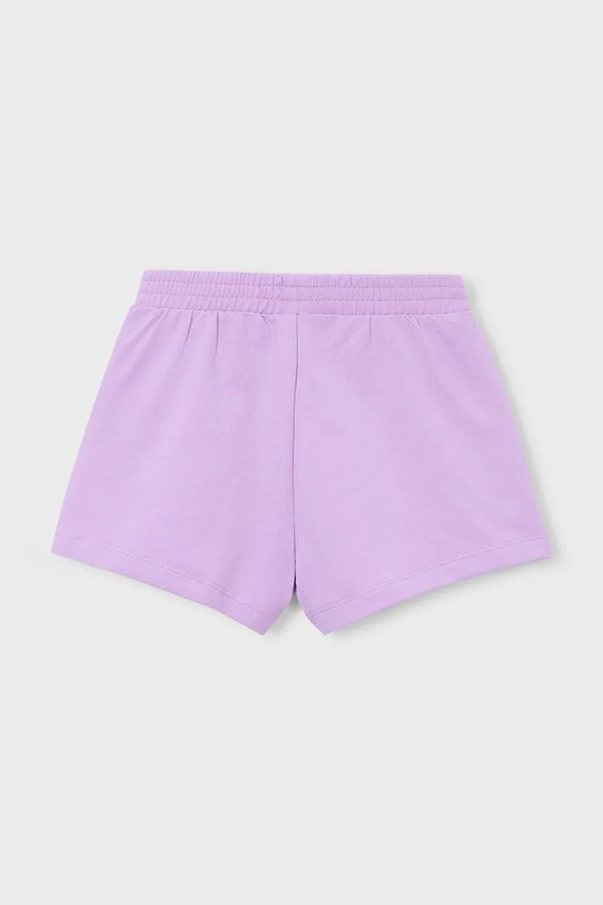 Detské krátke nohavice Mayoral 607.6P.Mini.PPY2 fialová SS26