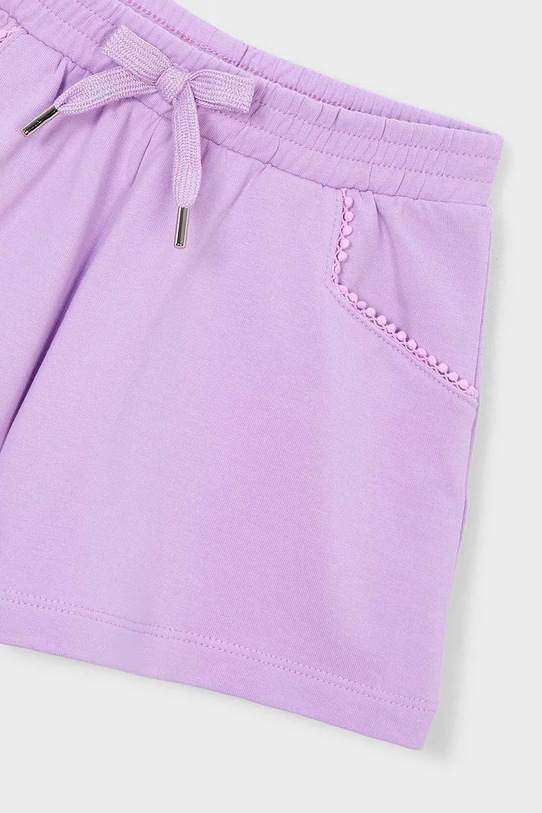 Dievča Detské krátke nohavice Mayoral 607.6P.Mini.PPY2 fialová