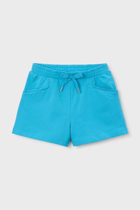 Mayoral szorty dziecięce z elastanem niebieski 607.6P.Mini.PPY2