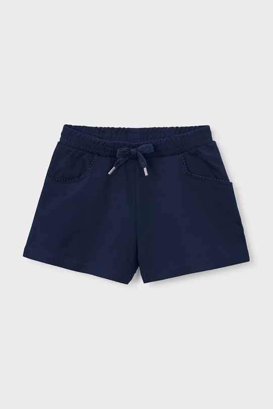 Mayoral szorty dziecięce z elastanem granatowy 607.6P.Mini.PPY2