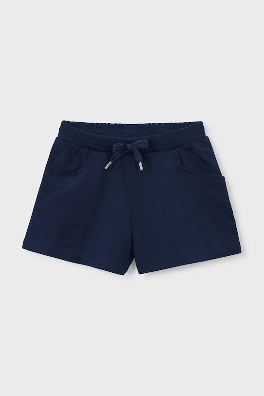 Mayoral szorty dziecięce z elastanem granatowy 607.6P.Mini.PPY2
