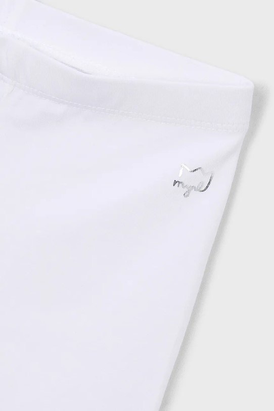 Fete Mayoral pantaloni scurți copii 610.6N.Mini.PPY2 alb