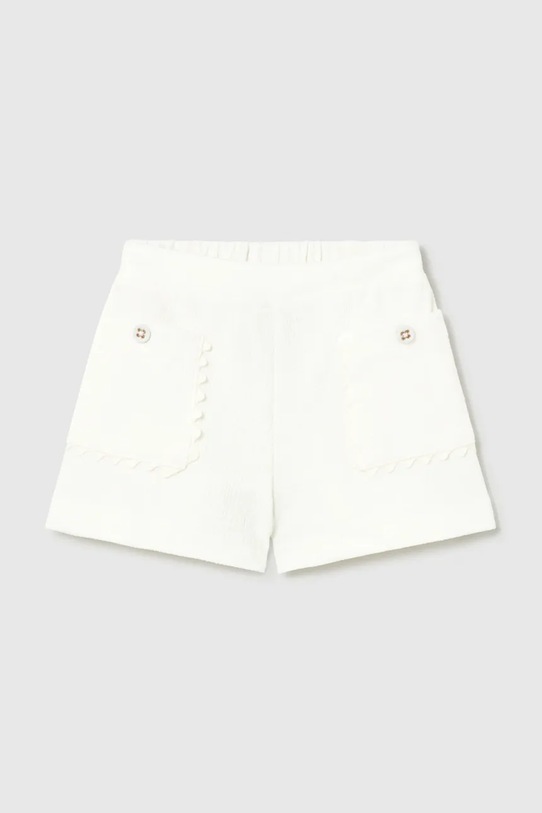 Παιδικό σορτς Mayoral με ελαστάν λευκό 1201.4D.Baby.PPY2