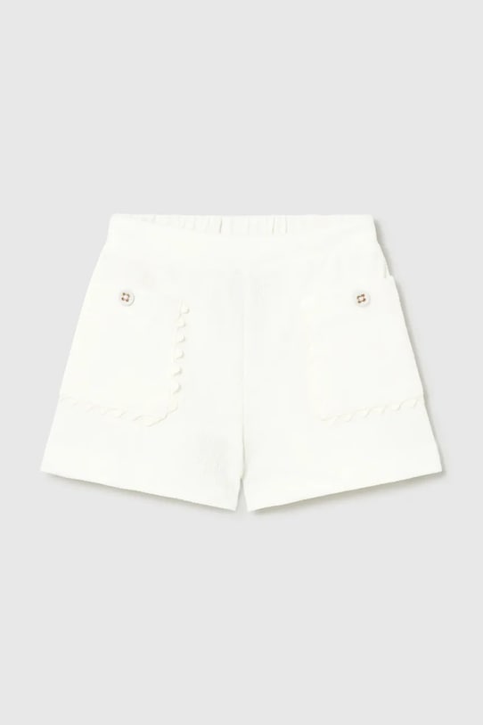 Παιδικό σορτς Mayoral με ελαστάν λευκό 1201.4D.Baby.PPY2