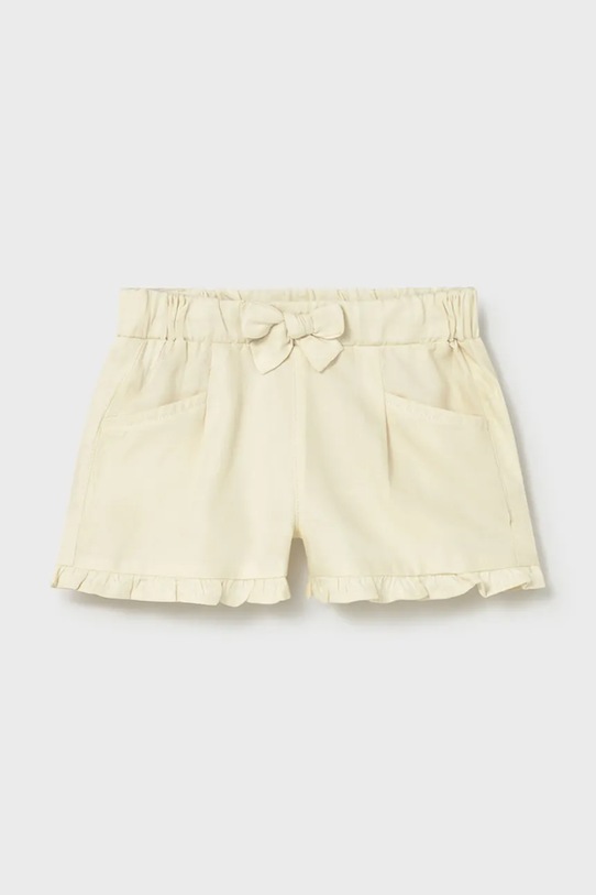 Dječje kratke hlače Mayoral bez uzorka bež 1203.4K.Baby.PPY2