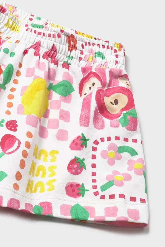 Dziewczynka Mayoral szorty dziecięce 1204.4L.Baby.PPY2 biały