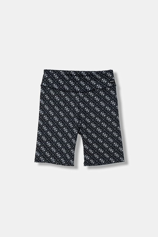 Guess szorty dziecięce wzorzyste czarny J6RD02.MC01P.PPY2