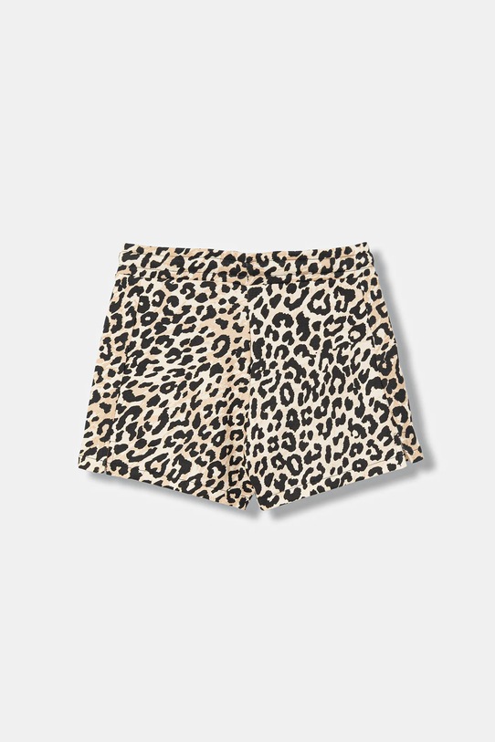 Guess szorty bawełniane dziecięce J6RD07.KA6R4.PPY2 beżowy SS26