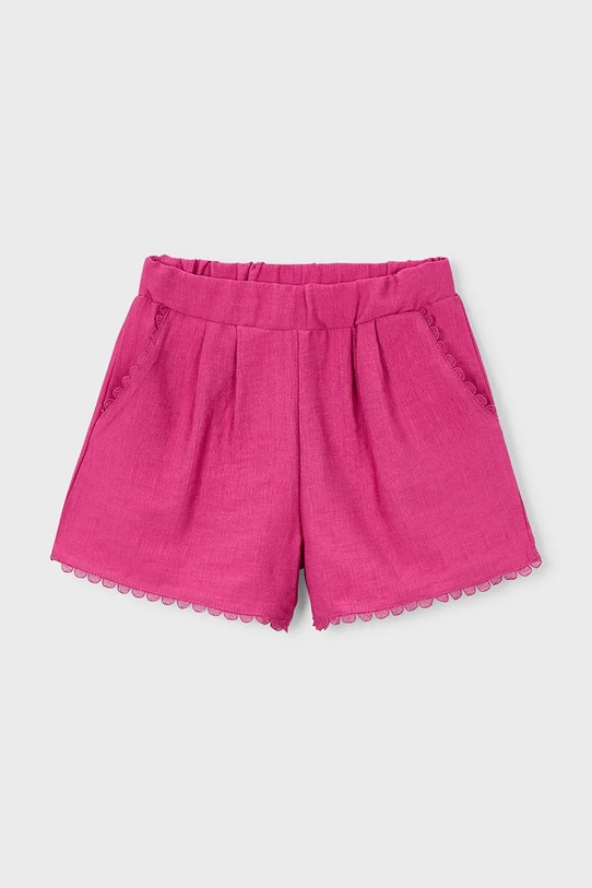 Dječje kratke hlače Mayoral 3222.6H.Mini.PPY2 roza SS26