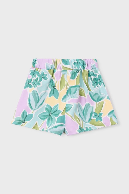 Detské krátke nohavice Mayoral 3906.6D.Mini.PPY2 tyrkysová SS26