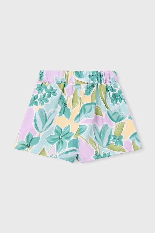 Detské krátke nohavice Mayoral 3906.6D.Mini.PPY2 tyrkysová SS26